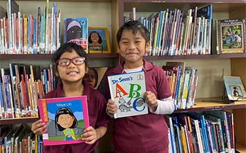 Imagine Columbus Primary Academy Receives the Laura Bush Foundation For America’s Libraries Grant